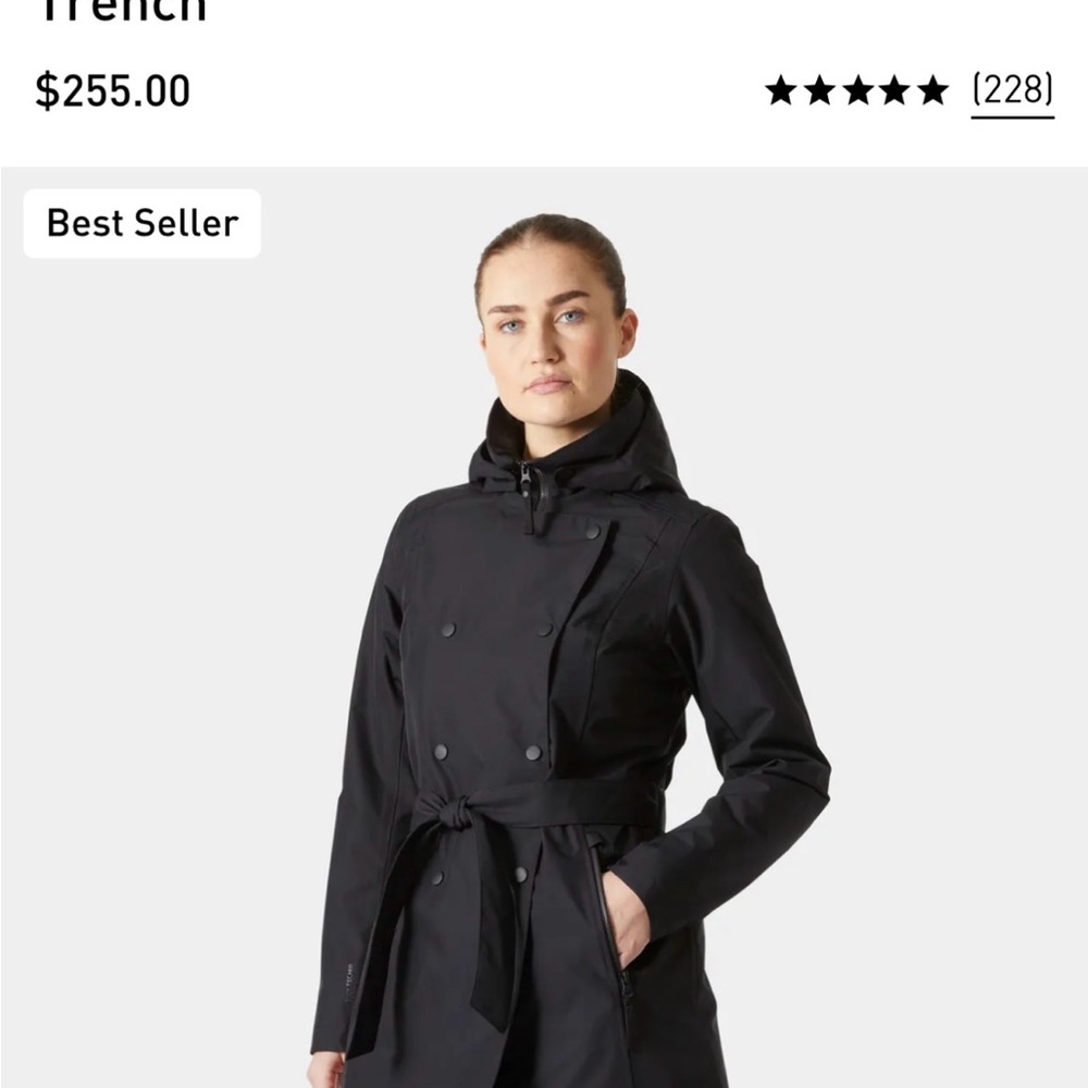 Helly Hansen Women’s Welsey II Trench Coat
